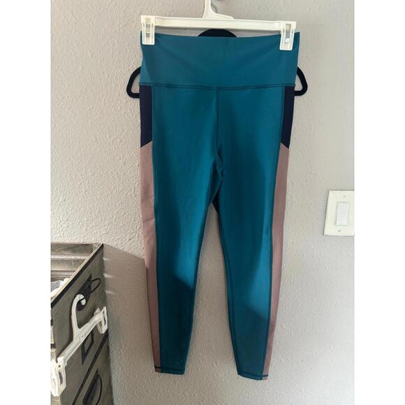 ThirdLove blue/pink/purple leggings full length size L - Picture 1 of 4